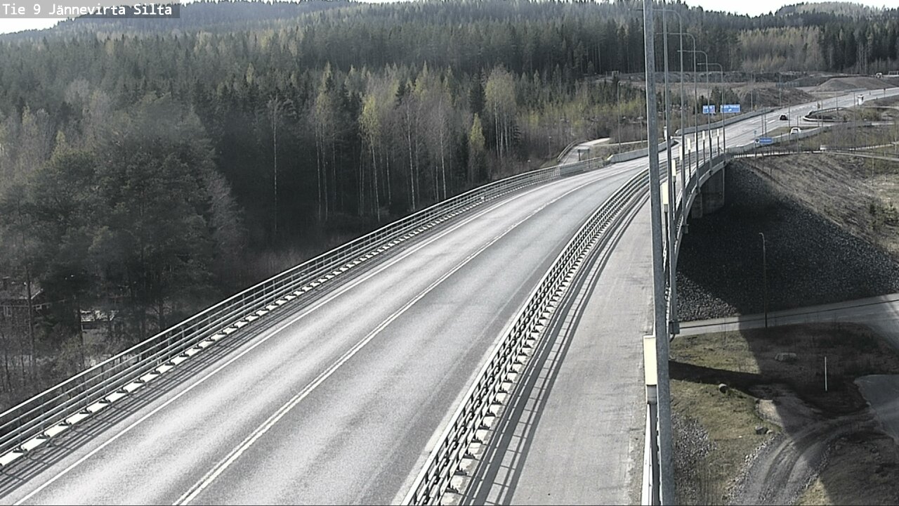 Kelikamerat Kuva Tie 9 Kuopio, Jännevirran silta, Kuopio, Pohjois-Savo