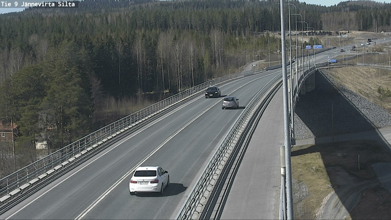 Kelikamerat Kuva Tie 9 Kuopio, Jännevirran silta, Kuopio, Pohjois-Savo