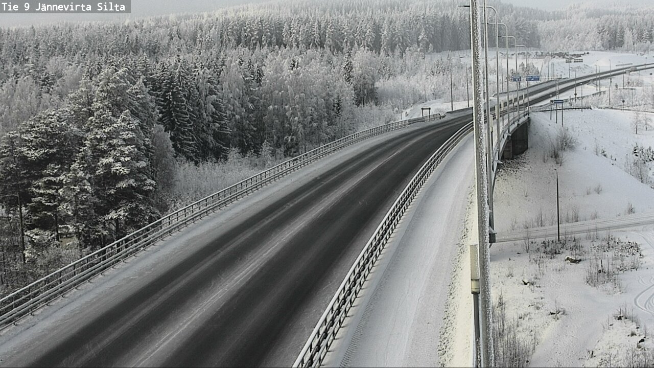 Weather Camera Image Väg 9 Kuopio, Jännevirran silta, Kuopio, Pohjois-Savo