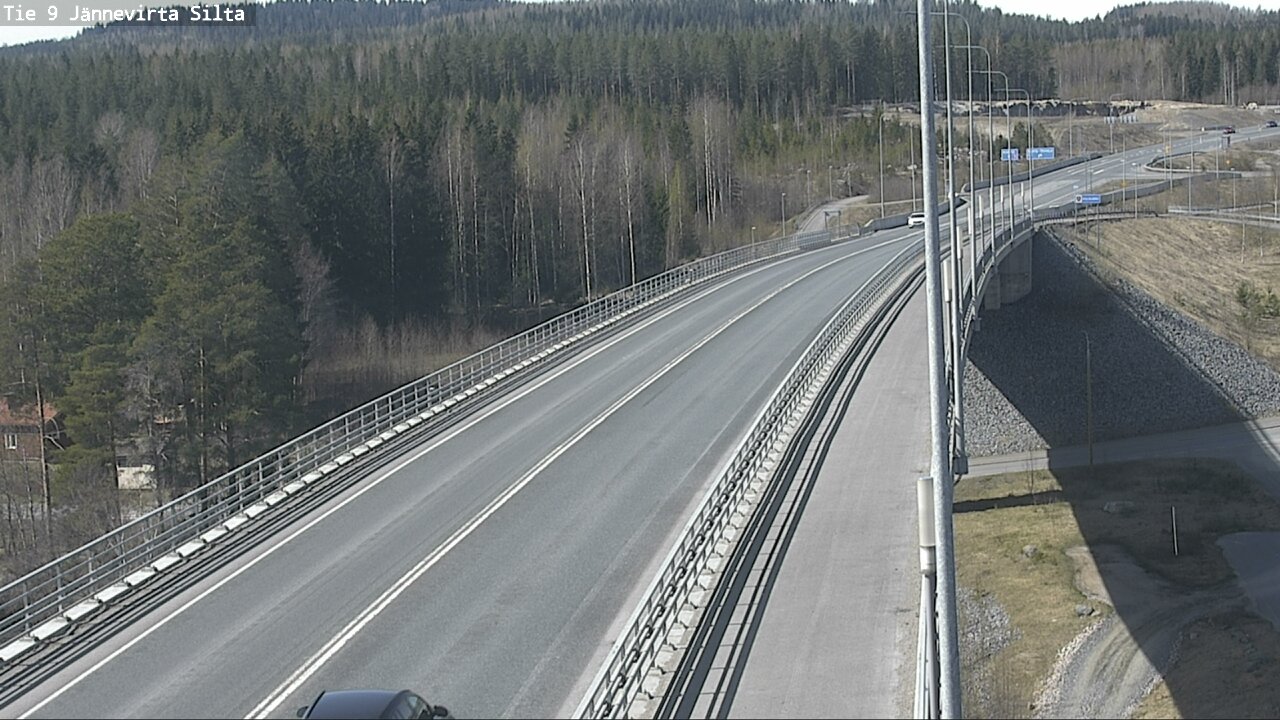 Kelikamerat Kuva Tie 9 Kuopio, Jännevirran silta, Kuopio, Pohjois-Savo