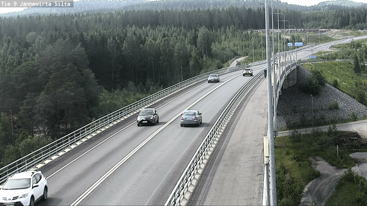 Kelikamerat Kuva Tie 9 Kuopio, Jännevirran silta, Kuopio, Pohjois-Savo