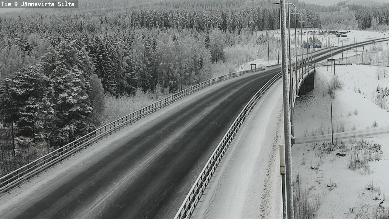 Weather Camera Image Väg 9 Kuopio, Jännevirran silta, Kuopio, Pohjois-Savo