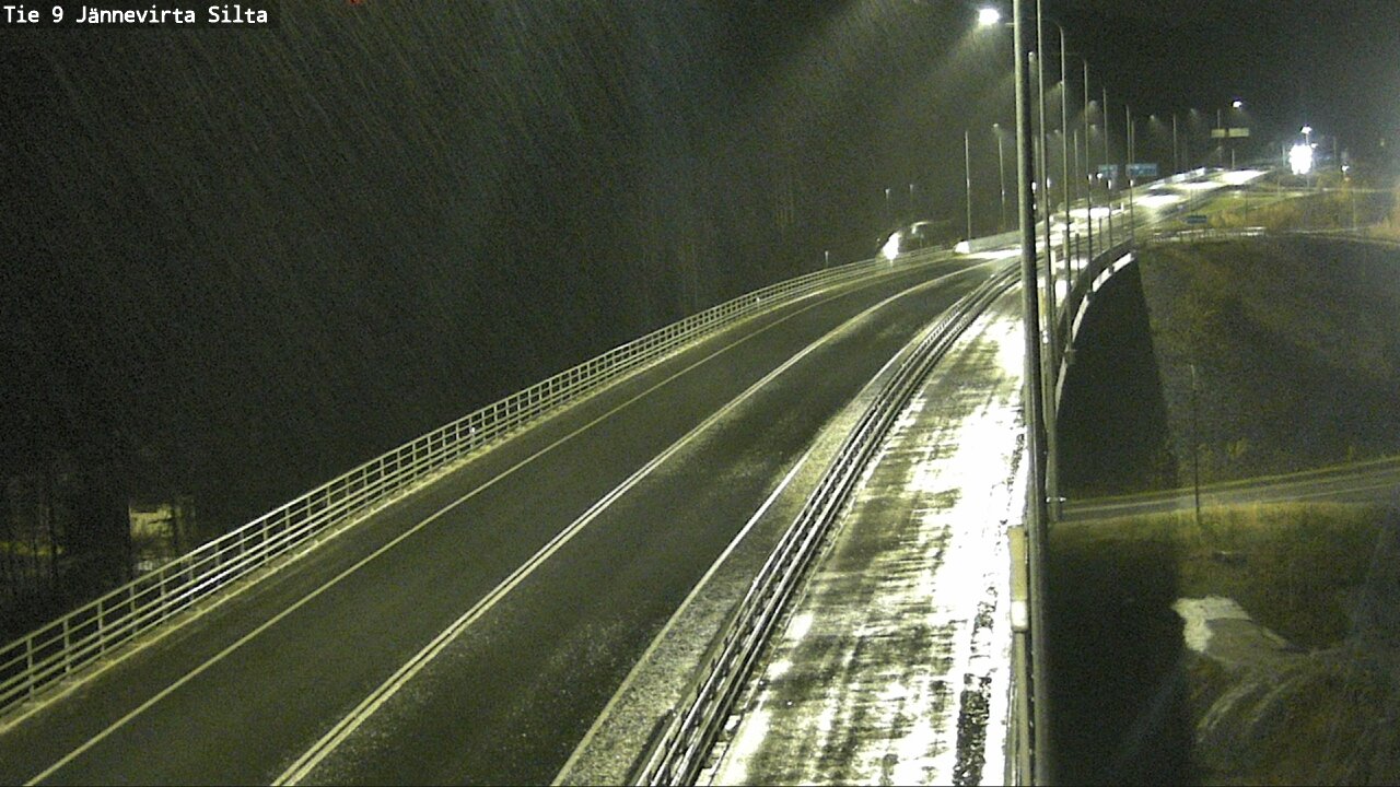 Weather Camera Image Väg 9 Kuopio, Jännevirran silta, Kuopio, Pohjois-Savo