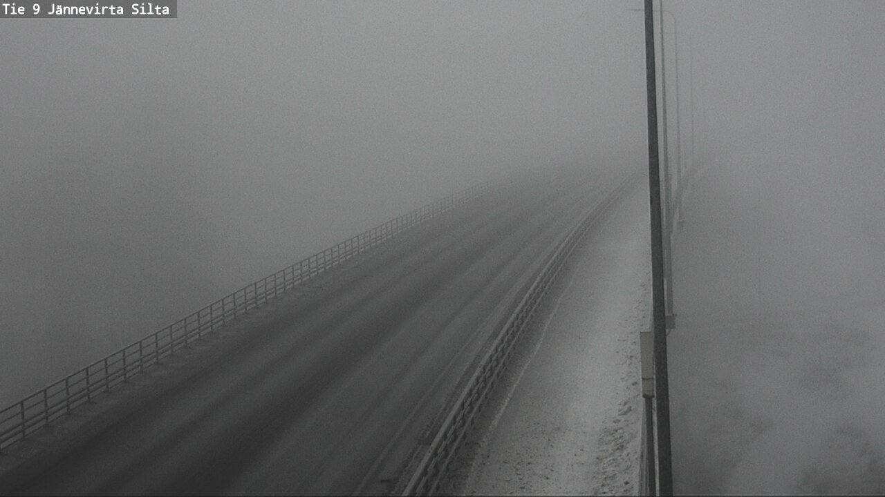 Weather Camera Image Road 9 Kuopio, Jännevirran silta, Kuopio, Pohjois-Savo