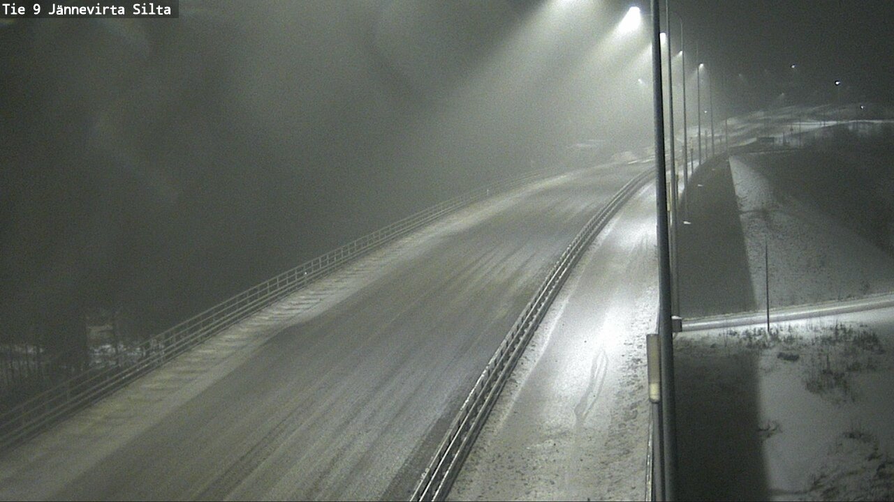 Weather Camera Image Road 9 Kuopio, Jännevirran silta, Kuopio, Pohjois-Savo