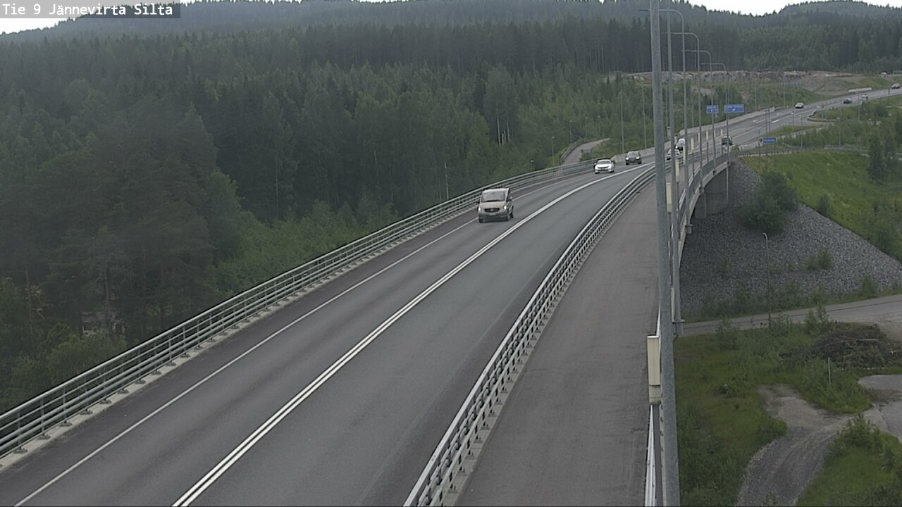 Kelikamerat Kuva Tie 9 Kuopio, Jännevirran silta, Kuopio, Pohjois-Savo
