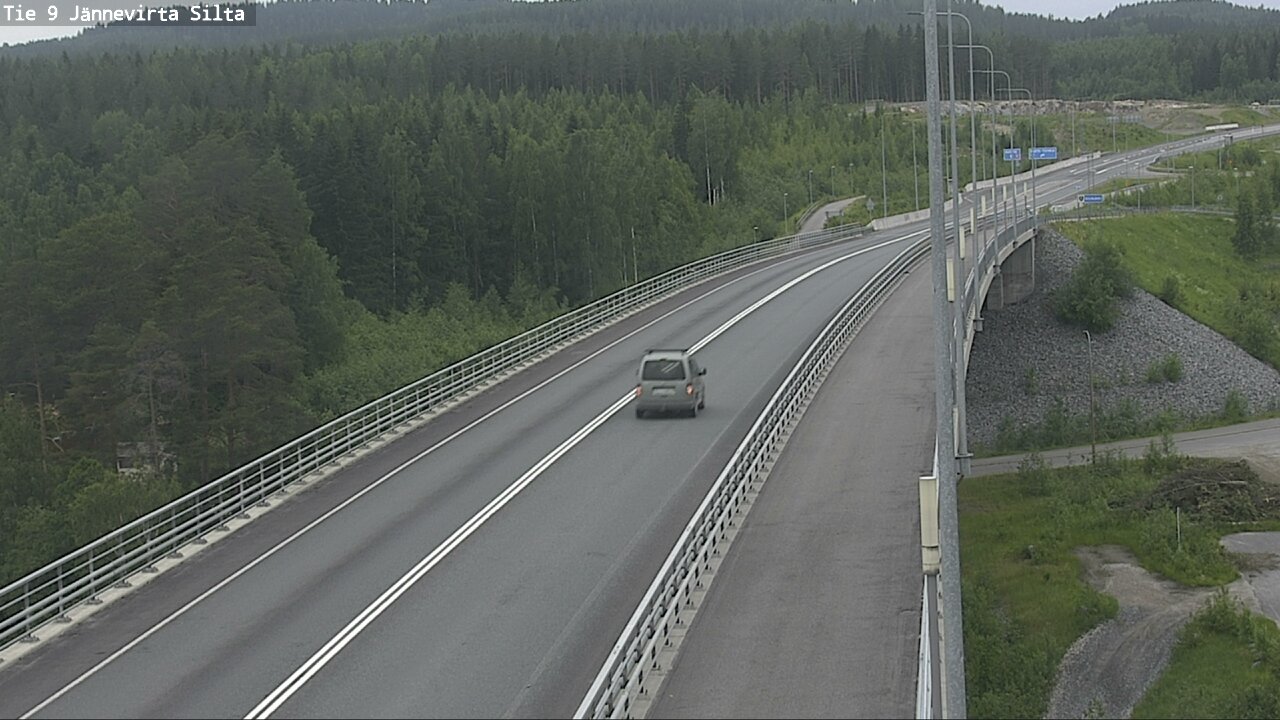 Kelikamerat Kuva Tie 9 Kuopio, Jännevirran silta, Kuopio, Pohjois-Savo