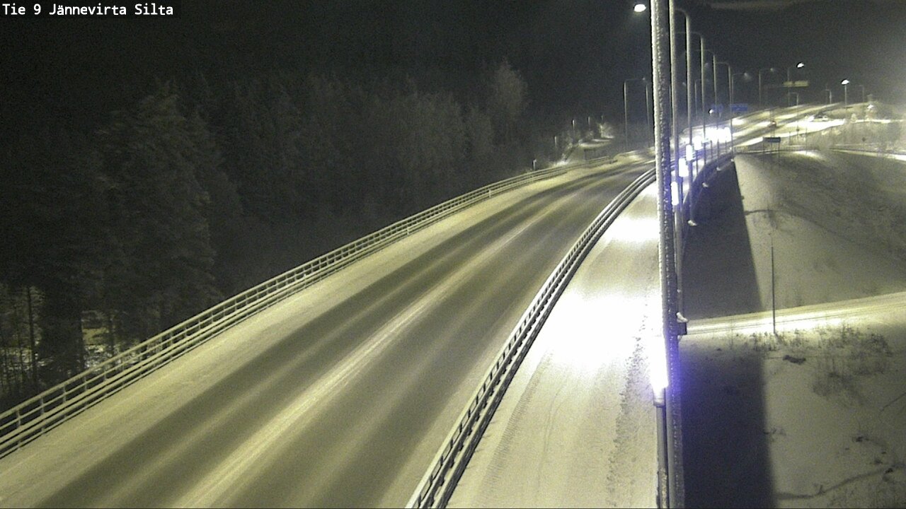 Weather Camera Image Väg 9 Kuopio, Jännevirran silta, Kuopio, Pohjois-Savo