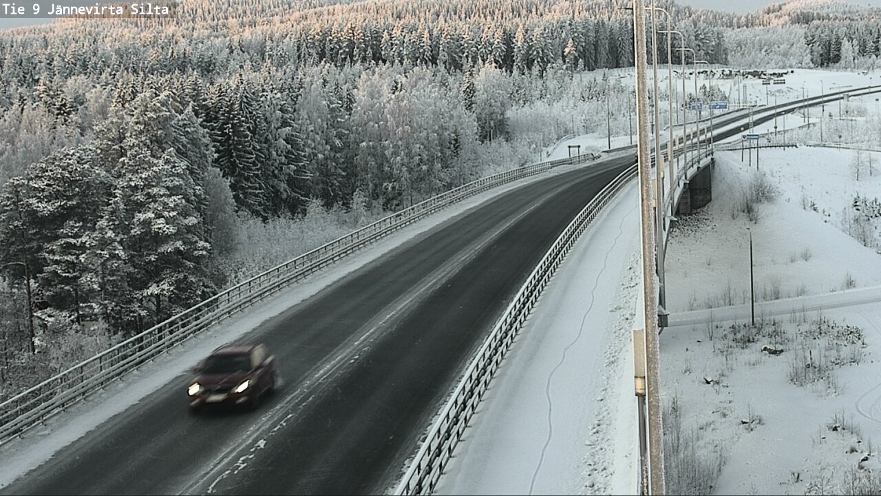 Kelikamerat Kuva Tie 9 Kuopio, Jännevirran silta, Kuopio, Pohjois-Savo