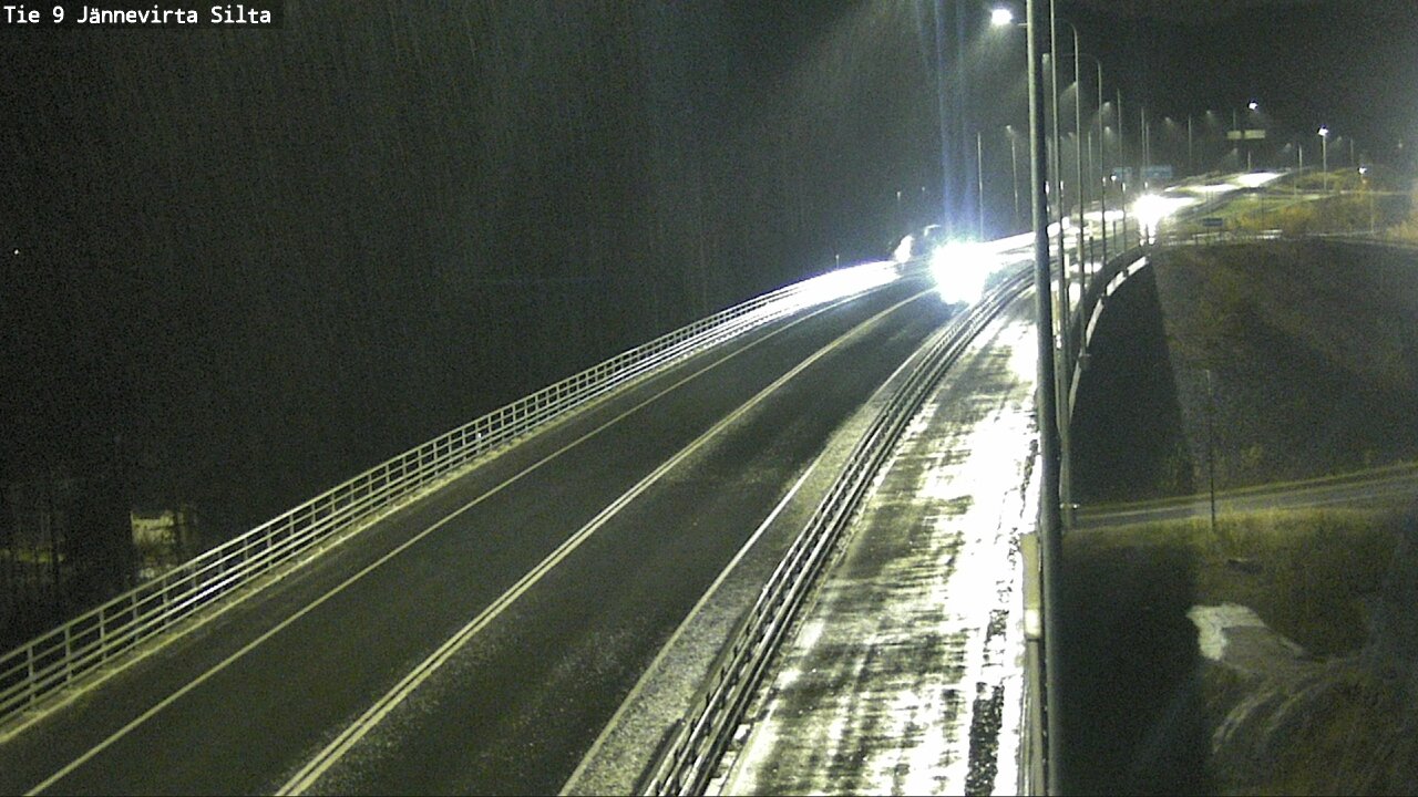Weather Camera Image Väg 9 Kuopio, Jännevirran silta, Kuopio, Pohjois-Savo