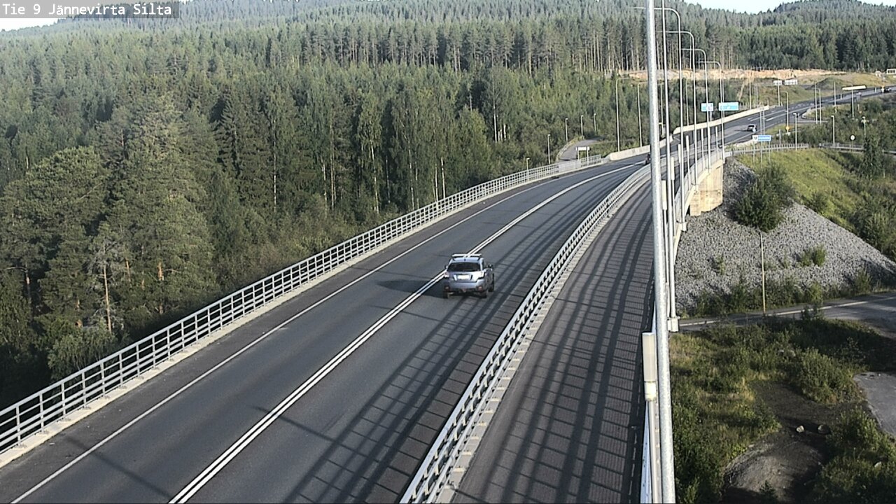 Kelikamerat Kuva Tie 9 Kuopio, Jännevirran silta, Kuopio, Pohjois-Savo