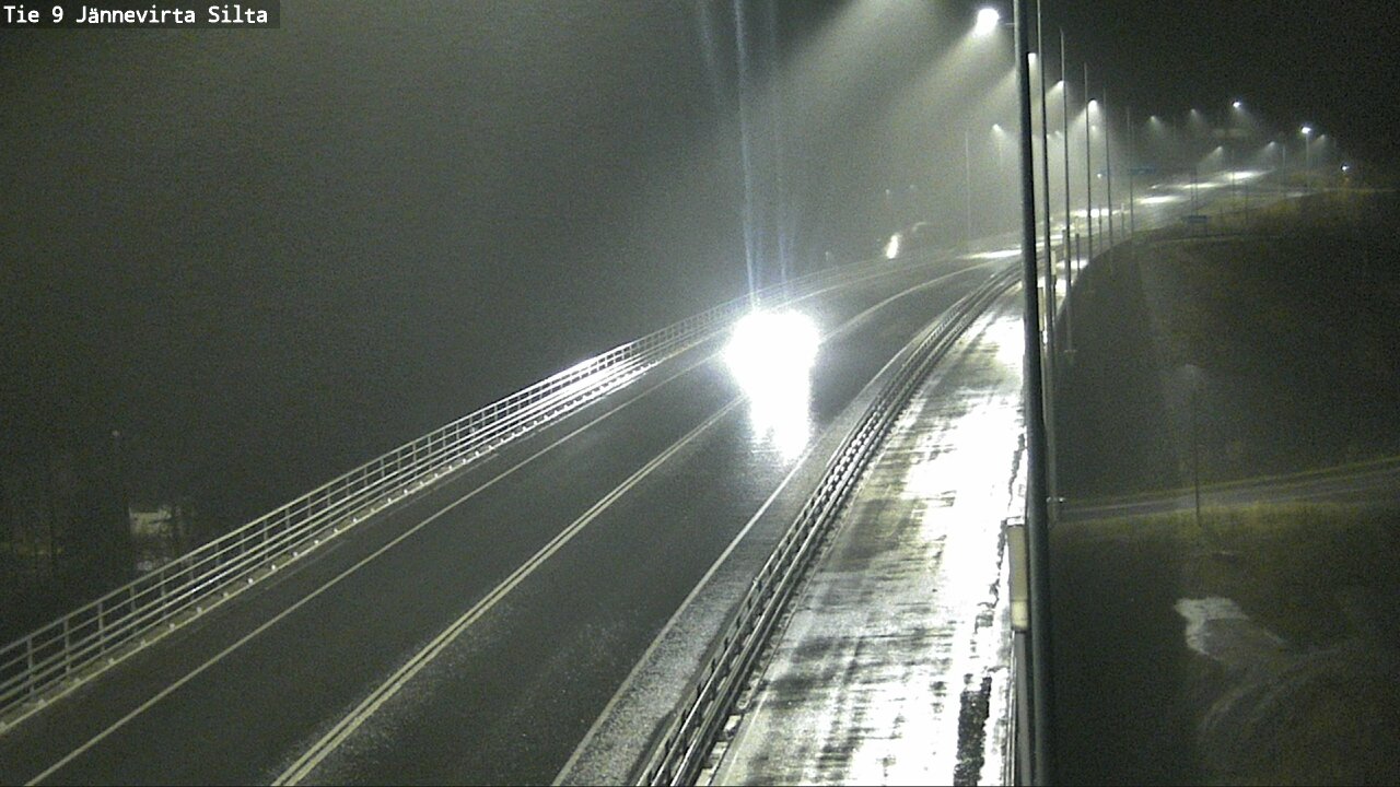 Weather Camera Image Road 9 Kuopio, Jännevirran silta, Kuopio, Pohjois-Savo