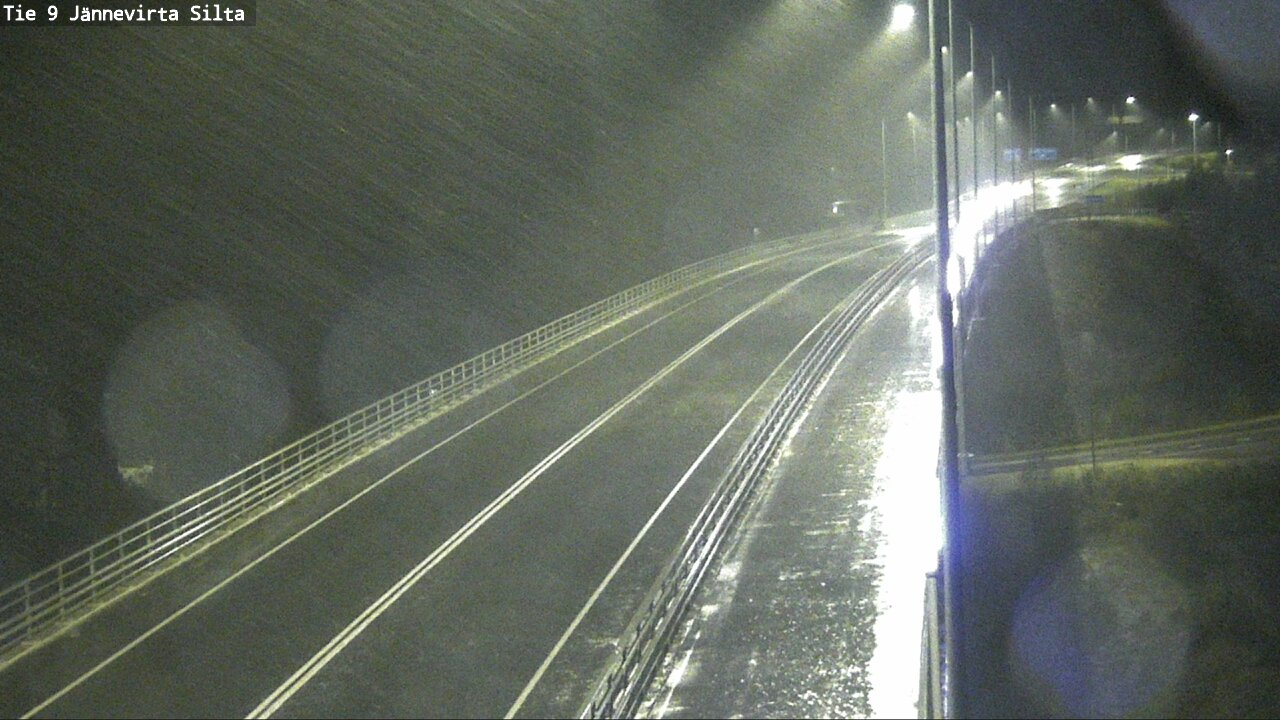 Weather Camera Image Road 9 Kuopio, Jännevirran silta, Kuopio, Pohjois-Savo