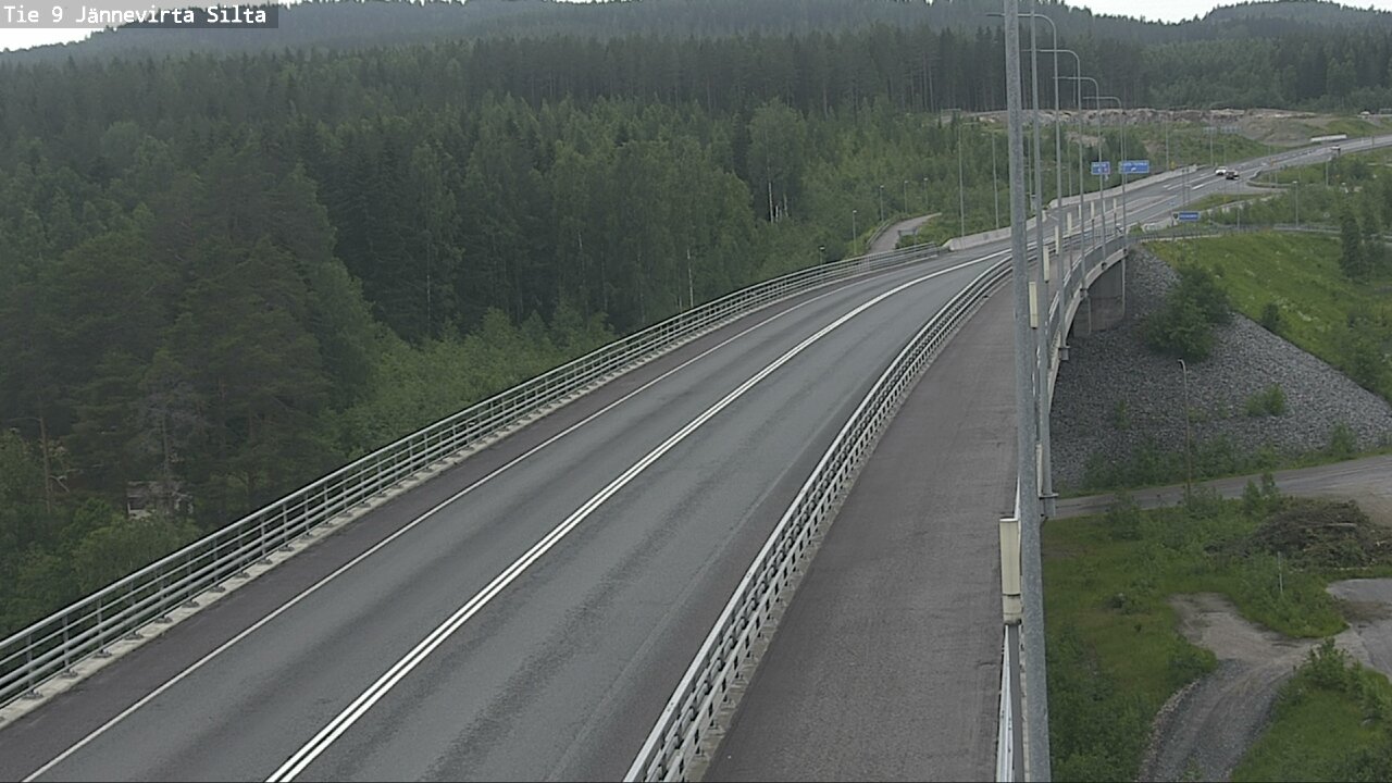 Kelikamerat Kuva Tie 9 Kuopio, Jännevirran silta, Kuopio, Pohjois-Savo