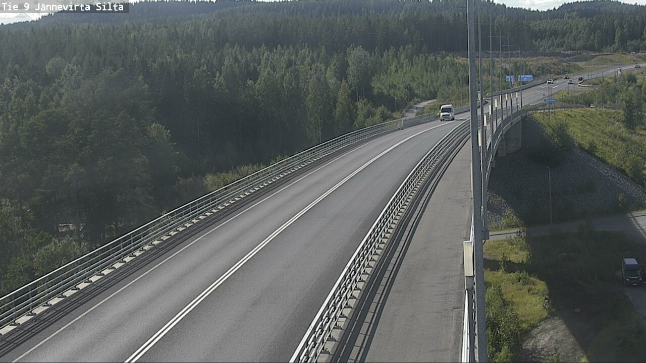 Kelikamerat Kuva Tie 9 Kuopio, Jännevirran silta, Kuopio, Pohjois-Savo
