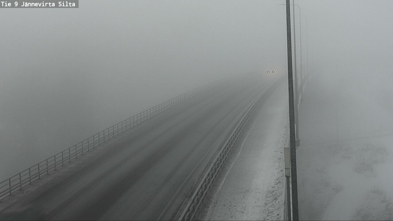 Weather Camera Image Road 9 Kuopio, Jännevirran silta, Kuopio, Pohjois-Savo