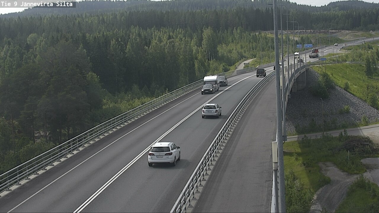 Kelikamerat Kuva Tie 9 Kuopio, Jännevirran silta, Kuopio, Pohjois-Savo