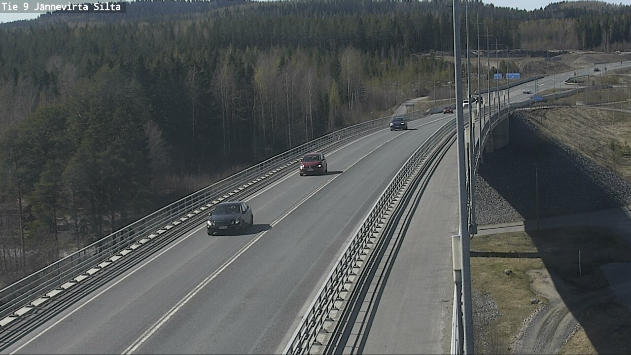 Kelikamerat Kuva Tie 9 Kuopio, Jännevirran silta, Kuopio, Pohjois-Savo