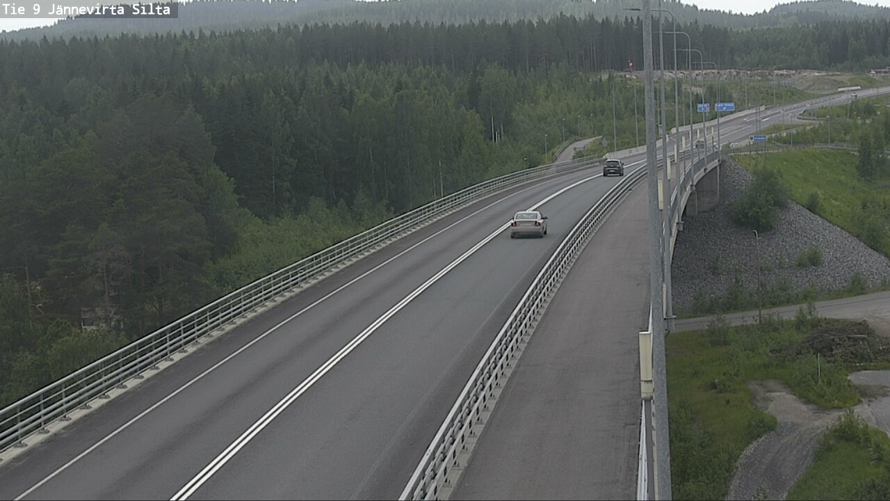 Kelikamerat Kuva Tie 9 Kuopio, Jännevirran silta, Kuopio, Pohjois-Savo