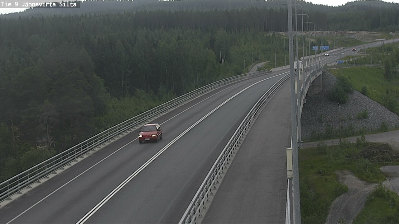 Kelikamerat Kuva Tie 9 Kuopio, Jännevirran silta, Kuopio, Pohjois-Savo