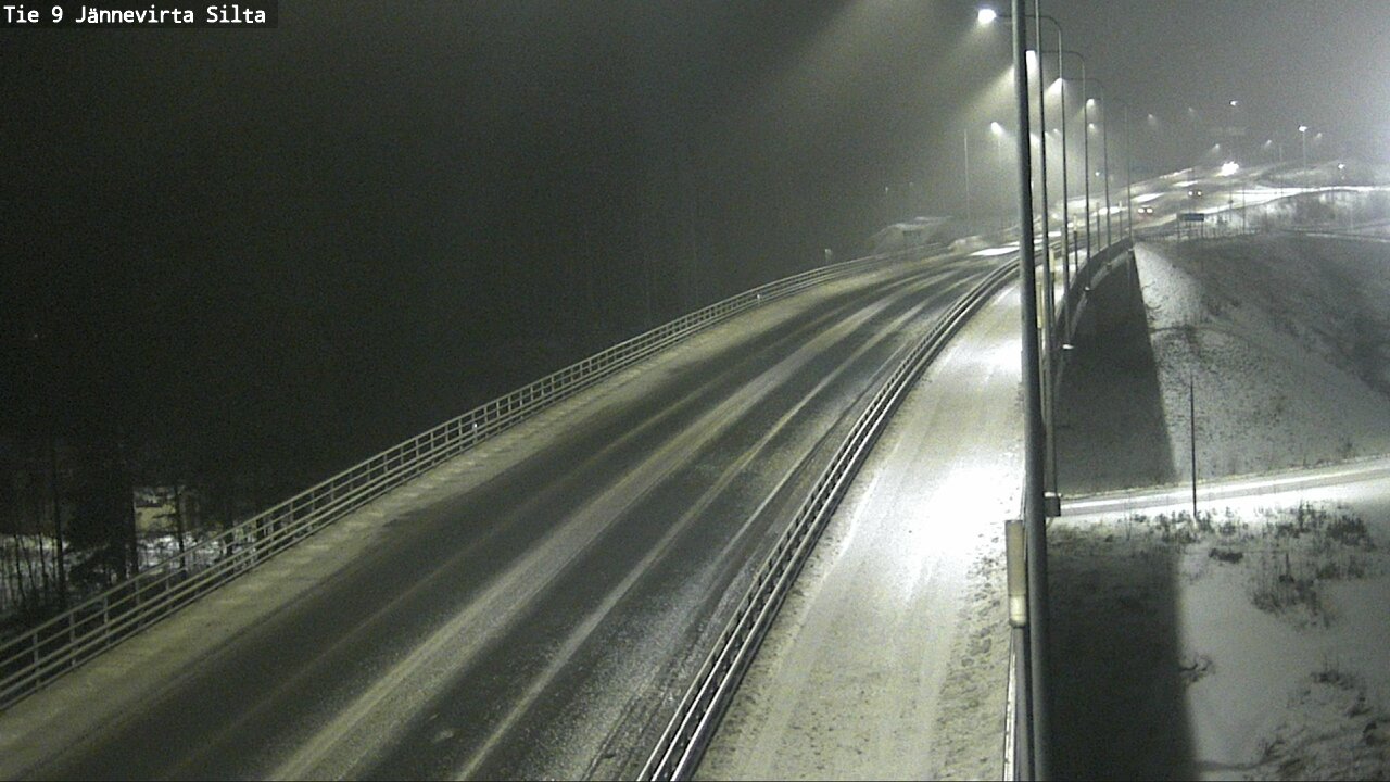 Weather Camera Image Road 9 Kuopio, Jännevirran silta, Kuopio, Pohjois-Savo