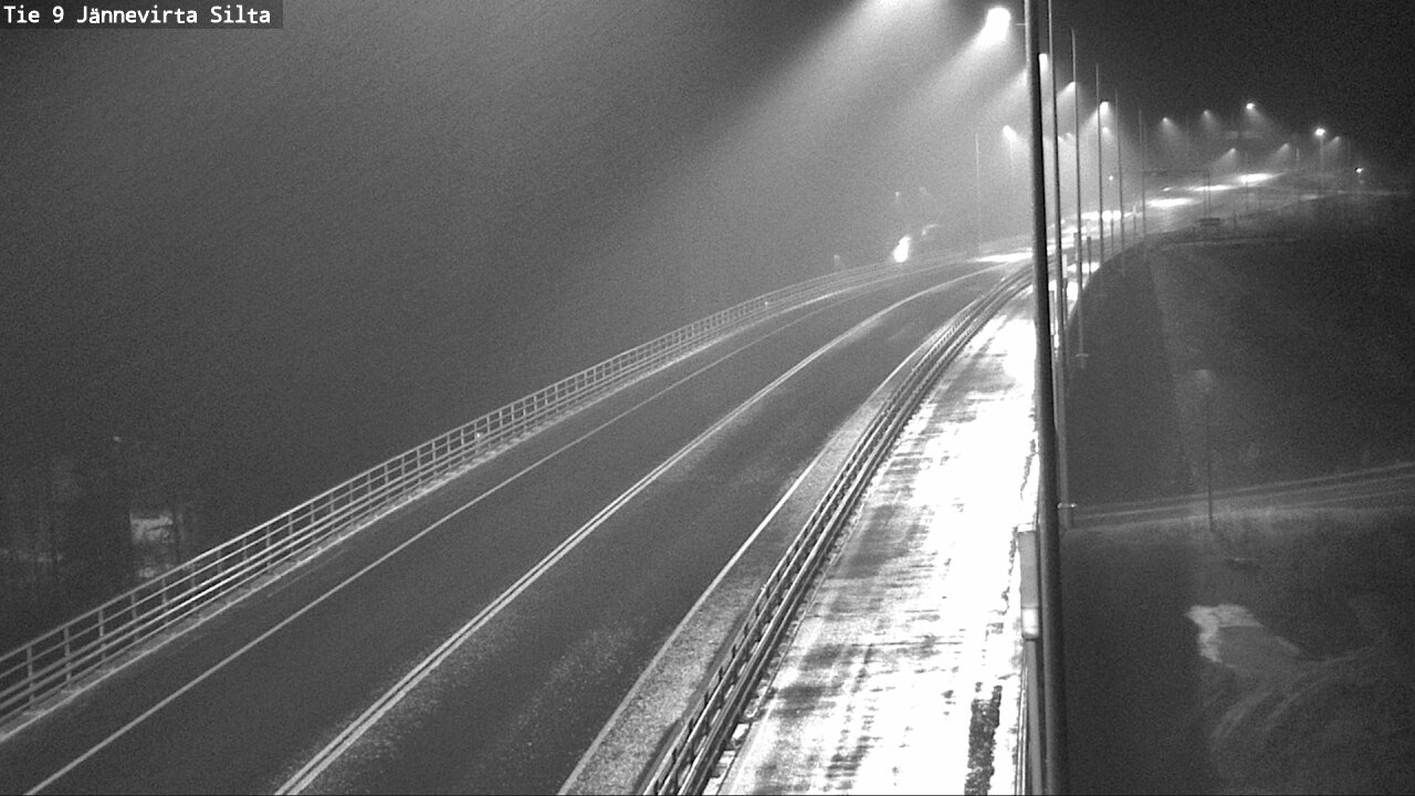 Weather Camera Image Road 9 Kuopio, Jännevirran silta, Kuopio, Pohjois-Savo
