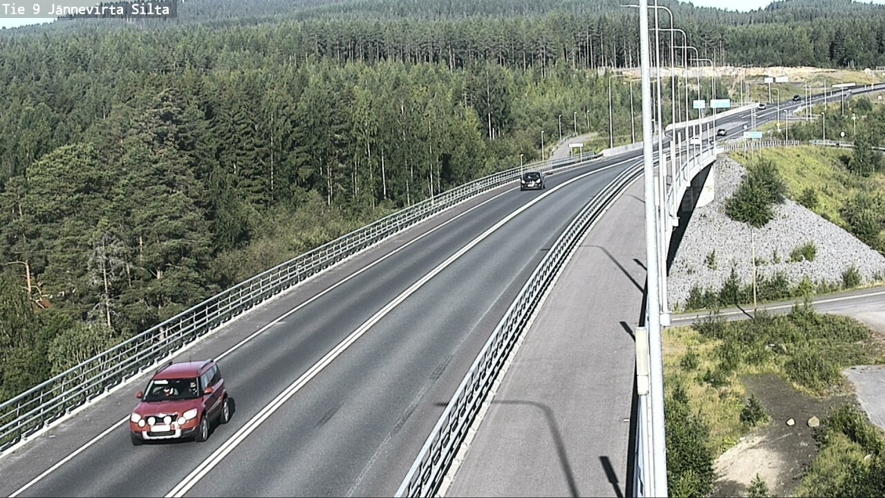 Kelikamerat Kuva Tie 9 Kuopio, Jännevirran silta, Kuopio, Pohjois-Savo