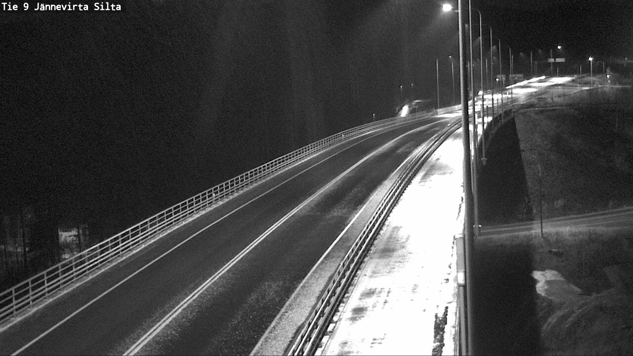 Weather Camera Image Road 9 Kuopio, Jännevirran silta, Kuopio, Pohjois-Savo