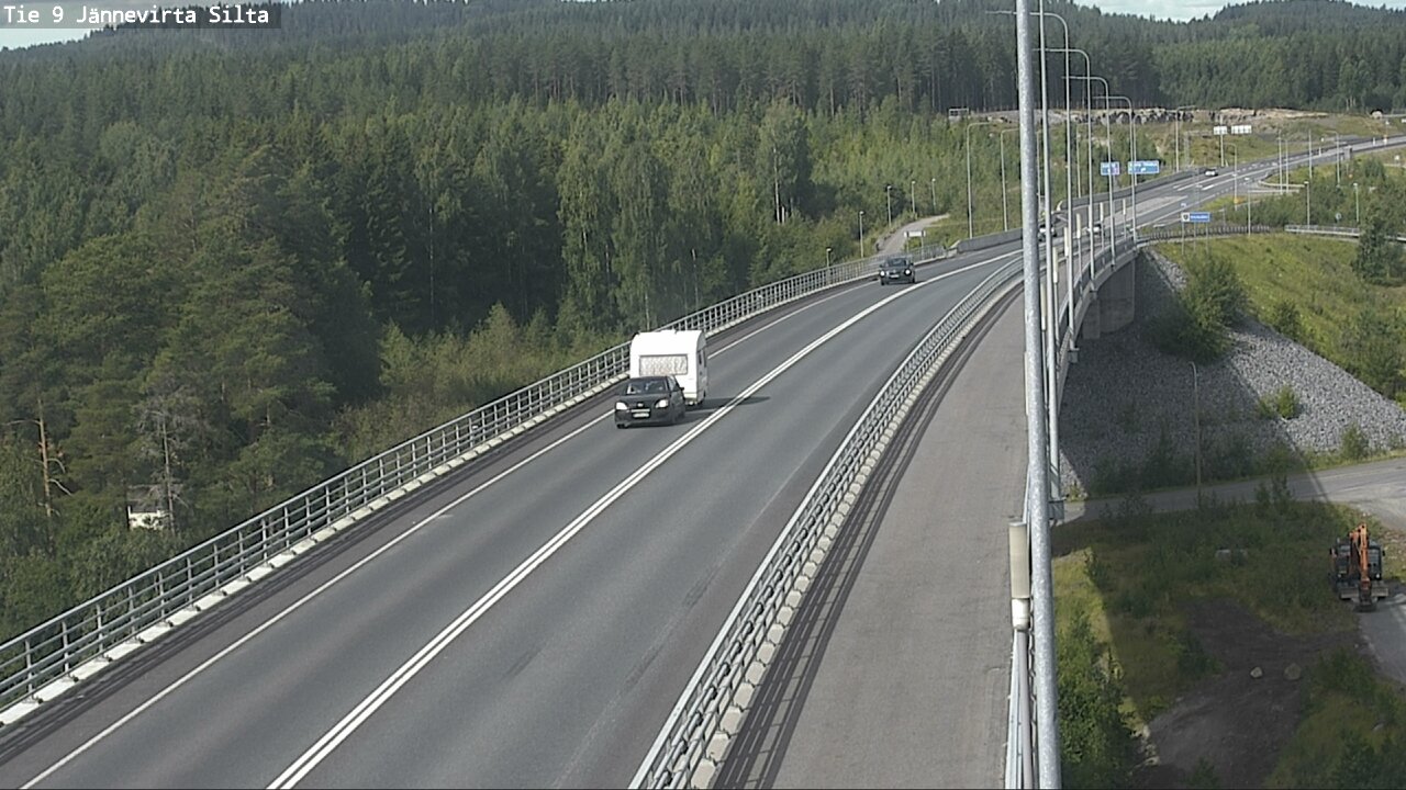 Kelikamerat Kuva Tie 9 Kuopio, Jännevirran silta, Kuopio, Pohjois-Savo