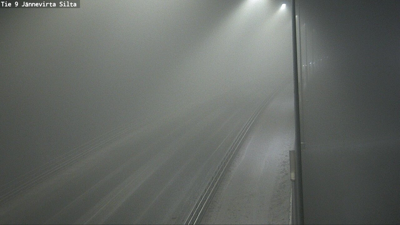 Weather Camera Image Road 9 Kuopio, Jännevirran silta, Kuopio, Pohjois-Savo