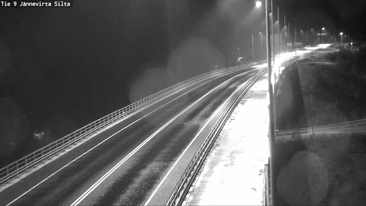 Weather Camera Image Road 9 Kuopio, Jännevirran silta, Kuopio, Pohjois-Savo