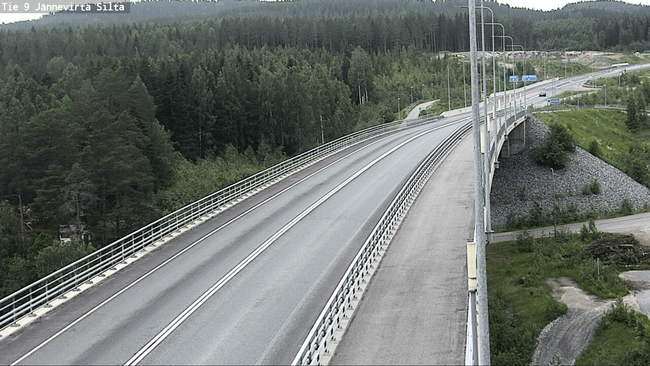 Kelikamerat Kuva Tie 9 Kuopio, Jännevirran silta, Kuopio, Pohjois-Savo