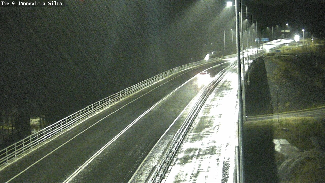 Weather Camera Image Väg 9 Kuopio, Jännevirran silta, Kuopio, Pohjois-Savo
