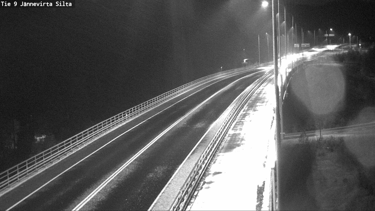 Weather Camera Image Road 9 Kuopio, Jännevirran silta, Kuopio, Pohjois-Savo