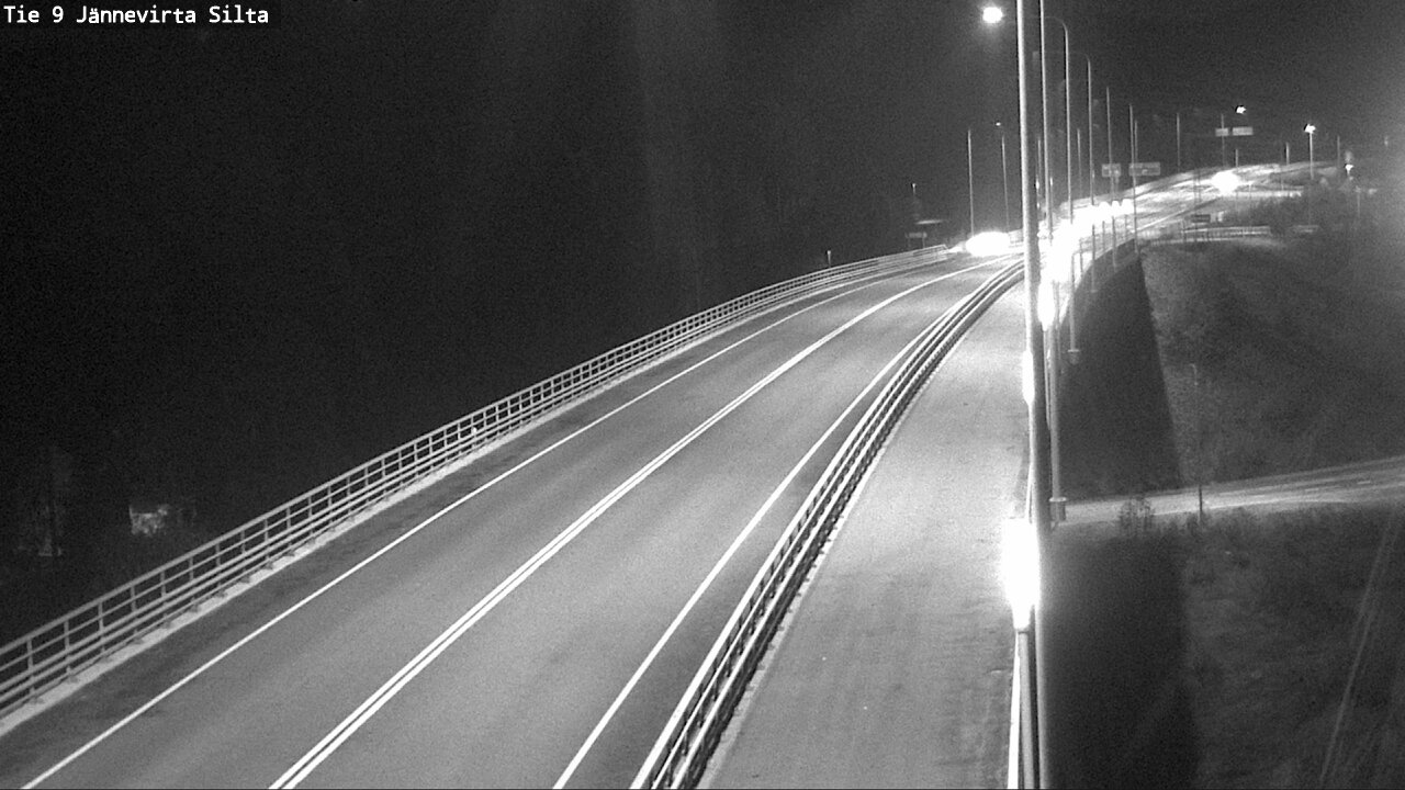 Weather Camera Image Road 9 Kuopio, Jännevirran silta, Kuopio, Pohjois-Savo