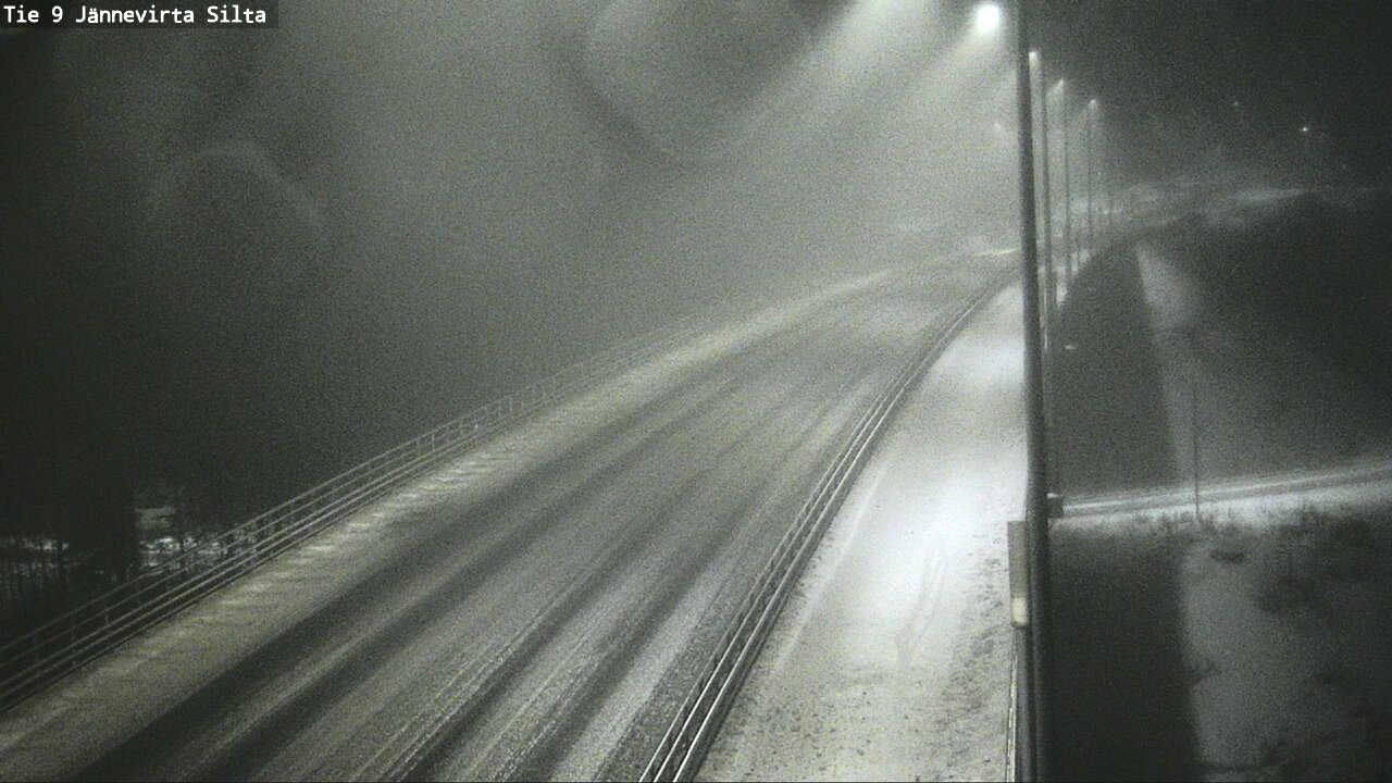 Weather Camera Image Road 9 Kuopio, Jännevirran silta, Kuopio, Pohjois-Savo