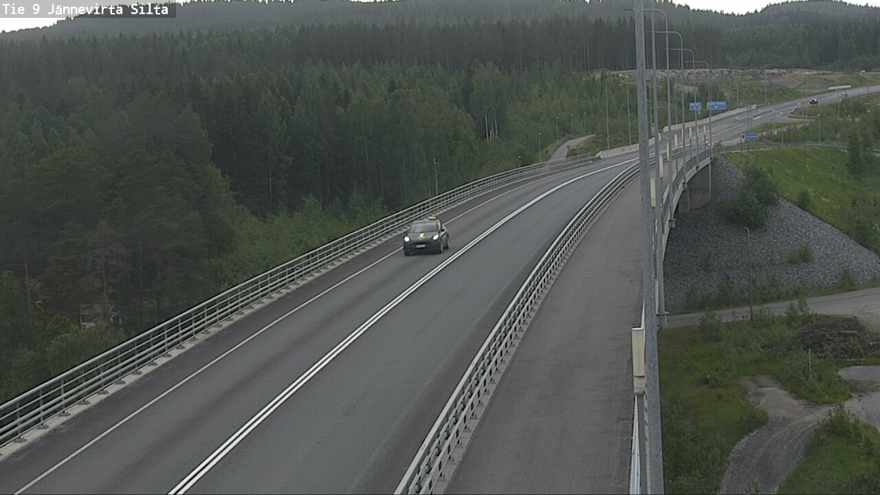 Kelikamerat Kuva Tie 9 Kuopio, Jännevirran silta, Kuopio, Pohjois-Savo