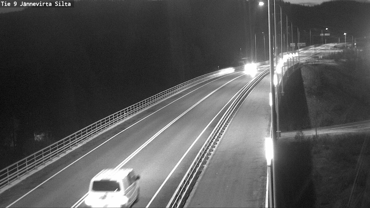 Weather Camera Image Road 9 Kuopio, Jännevirran silta, Kuopio, Pohjois-Savo