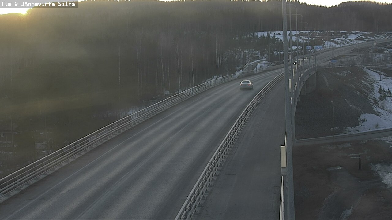 Kelikamerat Kuva Tie 9 Kuopio, Jännevirran silta, Kuopio, Pohjois-Savo