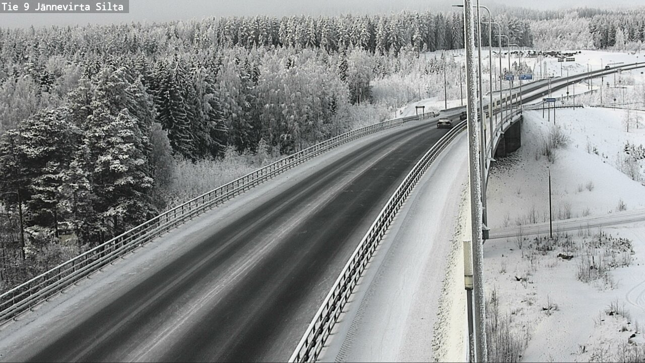 Weather Camera Image Väg 9 Kuopio, Jännevirran silta, Kuopio, Pohjois-Savo