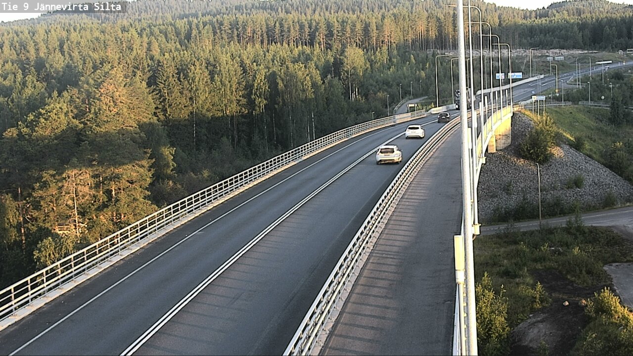 Kelikamerat Kuva Tie 9 Kuopio, Jännevirran silta, Kuopio, Pohjois-Savo