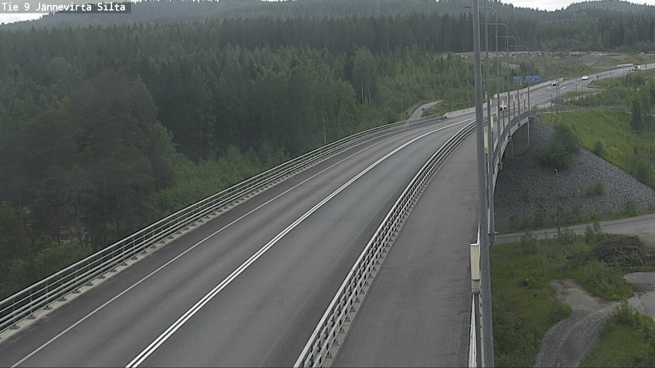 Kelikamerat Kuva Tie 9 Kuopio, Jännevirran silta, Kuopio, Pohjois-Savo