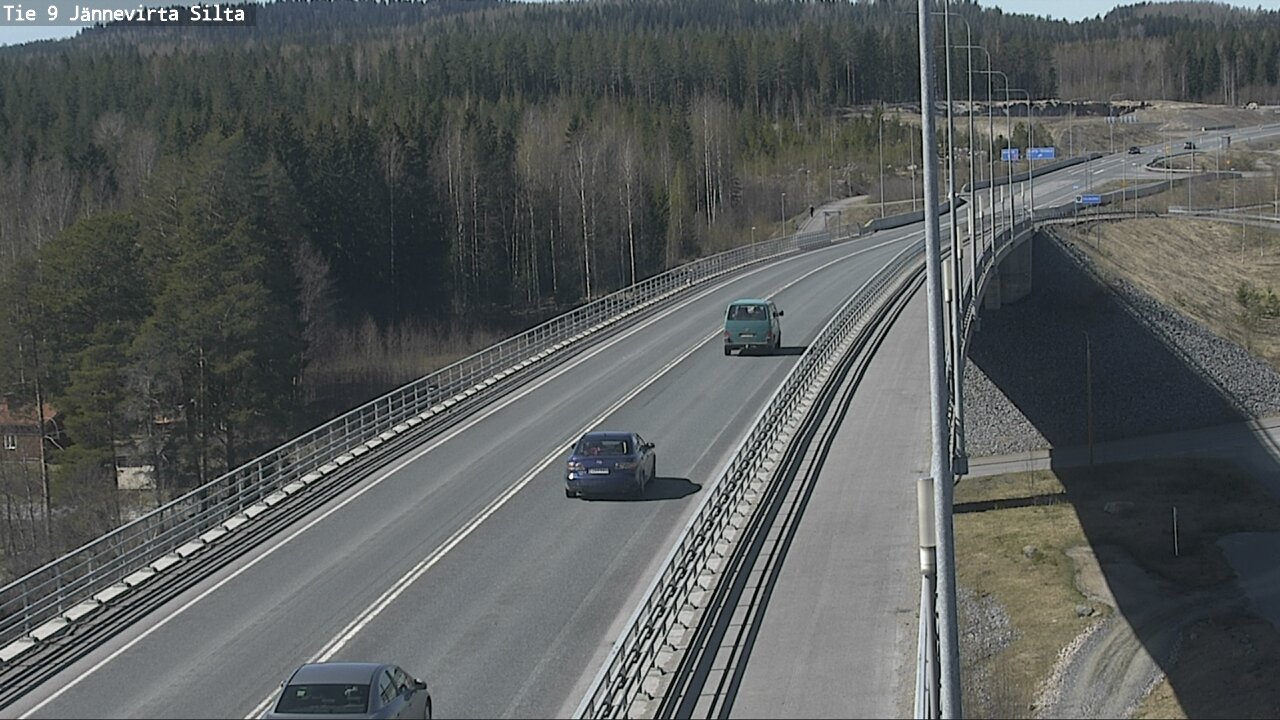 Kelikamerat Kuva Tie 9 Kuopio, Jännevirran silta, Kuopio, Pohjois-Savo