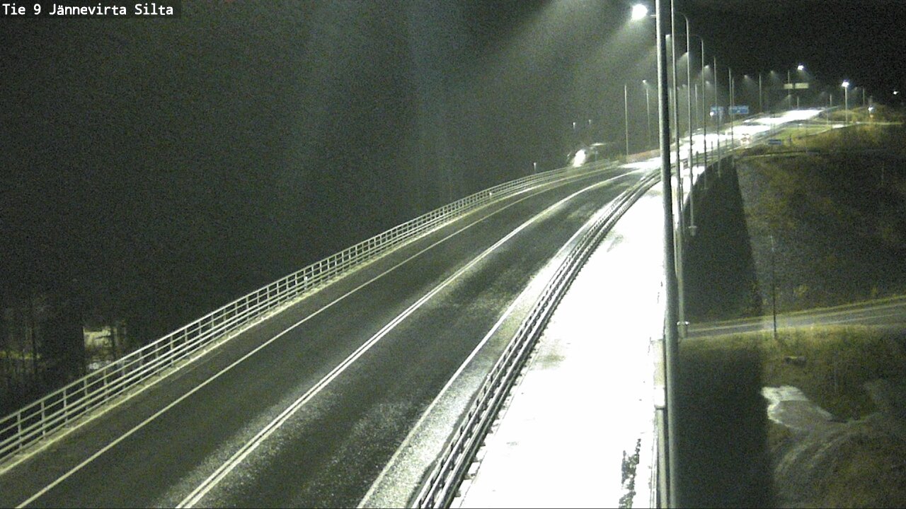 Weather Camera Image Road 9 Kuopio, Jännevirran silta, Kuopio, Pohjois-Savo
