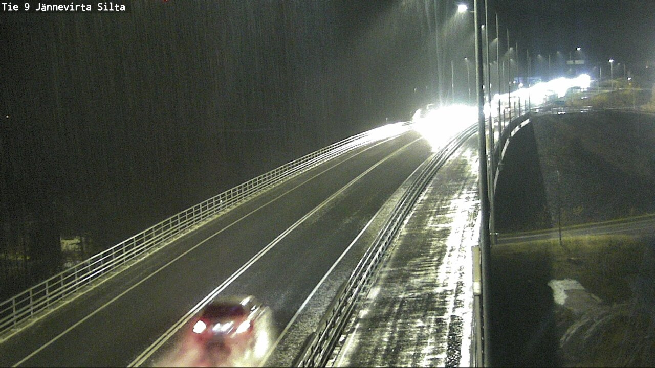 Weather Camera Image Väg 9 Kuopio, Jännevirran silta, Kuopio, Pohjois-Savo
