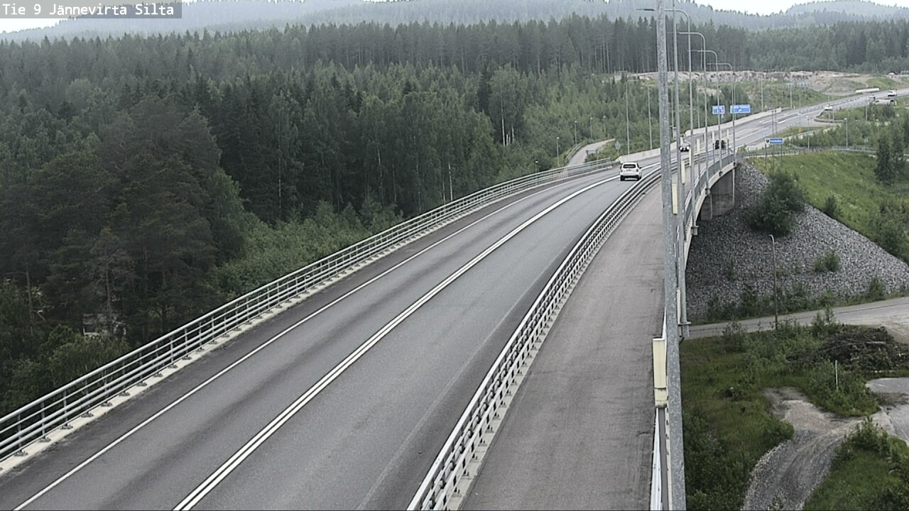 Kelikamerat Kuva Tie 9 Kuopio, Jännevirran silta, Kuopio, Pohjois-Savo