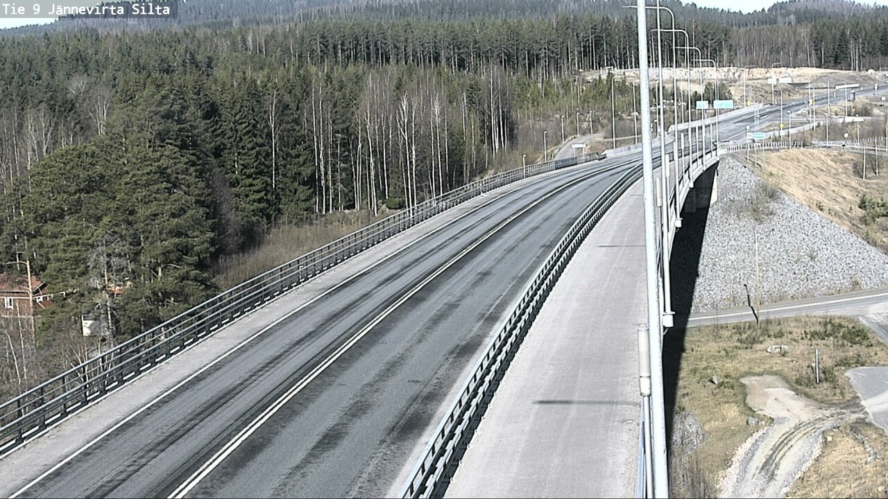 Kelikamerat Kuva Tie 9 Kuopio, Jännevirran silta, Kuopio, Pohjois-Savo