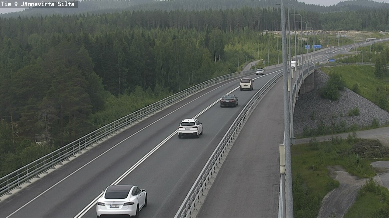 Kelikamerat Kuva Tie 9 Kuopio, Jännevirran silta, Kuopio, Pohjois-Savo