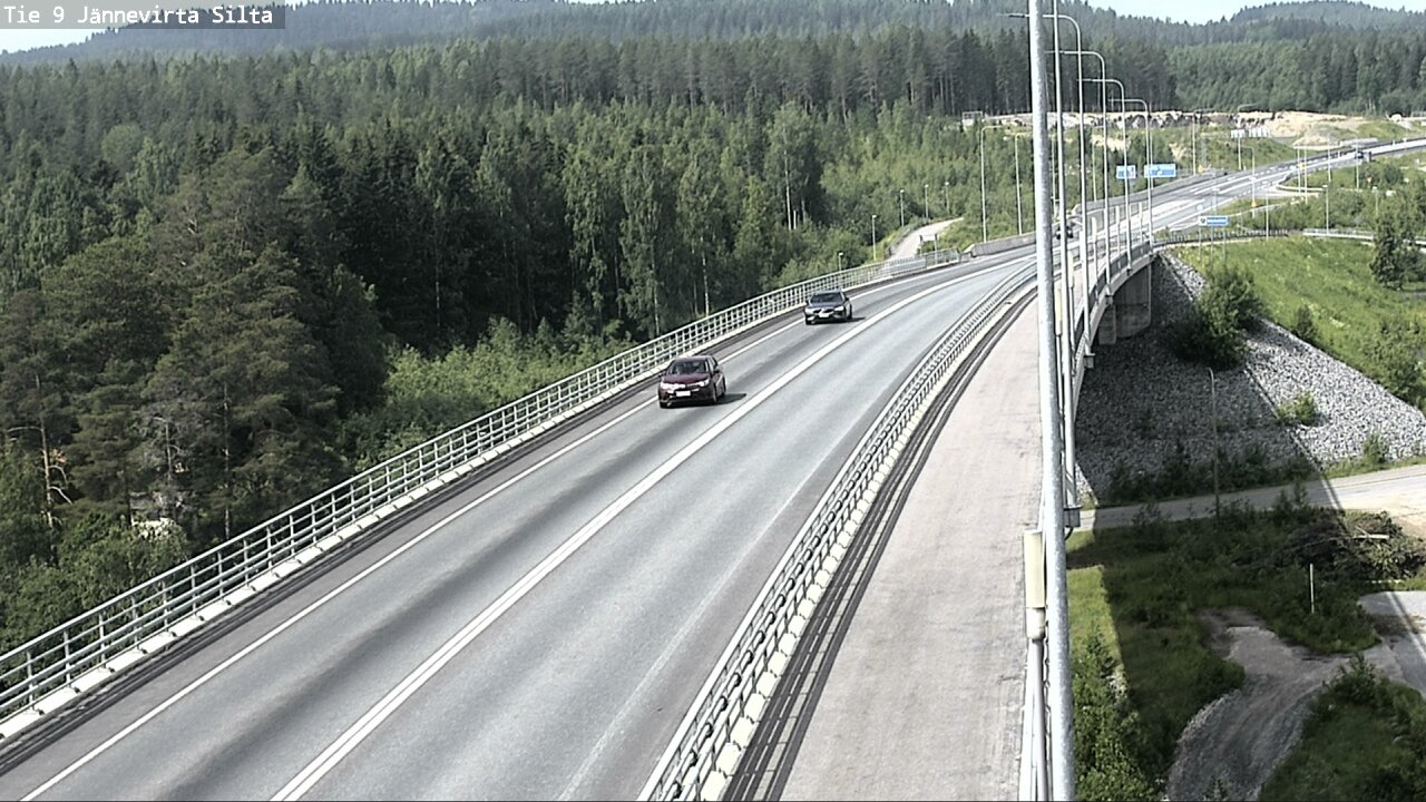 Kelikamerat Kuva Tie 9 Kuopio, Jännevirran silta, Kuopio, Pohjois-Savo