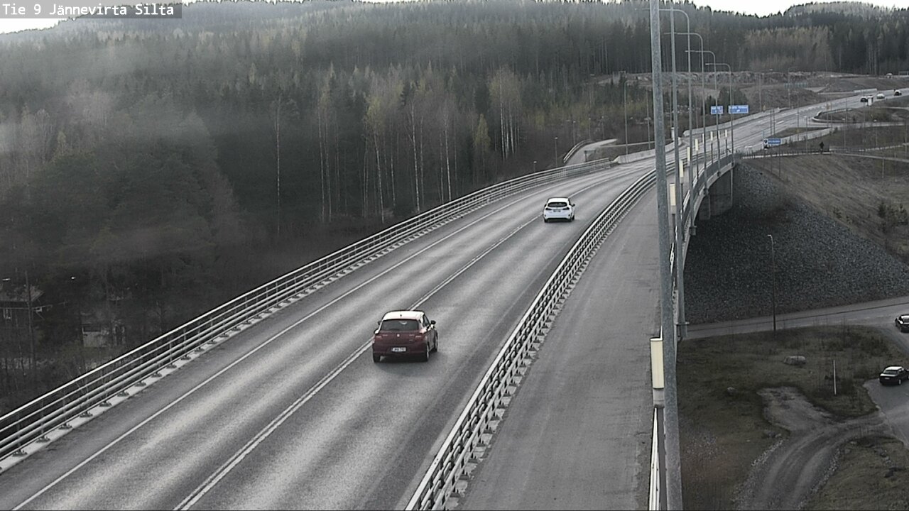 Kelikamerat Kuva Tie 9 Kuopio, Jännevirran silta, Kuopio, Pohjois-Savo